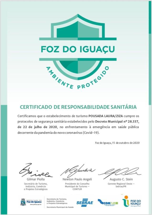 Pousada Laura / Ziza Foz do Iguaçu Eksteriør bilde